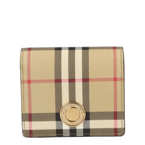 Small Check Bifold Wallet - Picture 1 of 3